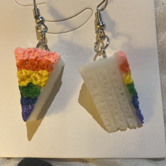Rainbow Triangle Earrings # 52 - Picture 5 of 5